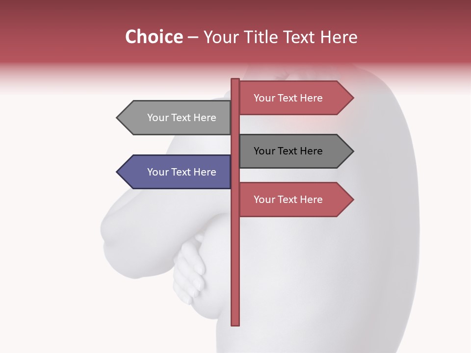 Portrait Human Beautiful PowerPoint Template