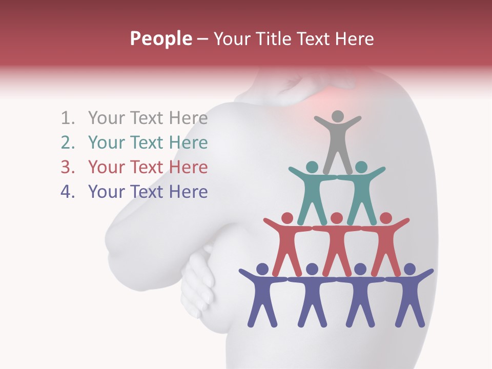 Portrait Human Beautiful PowerPoint Template