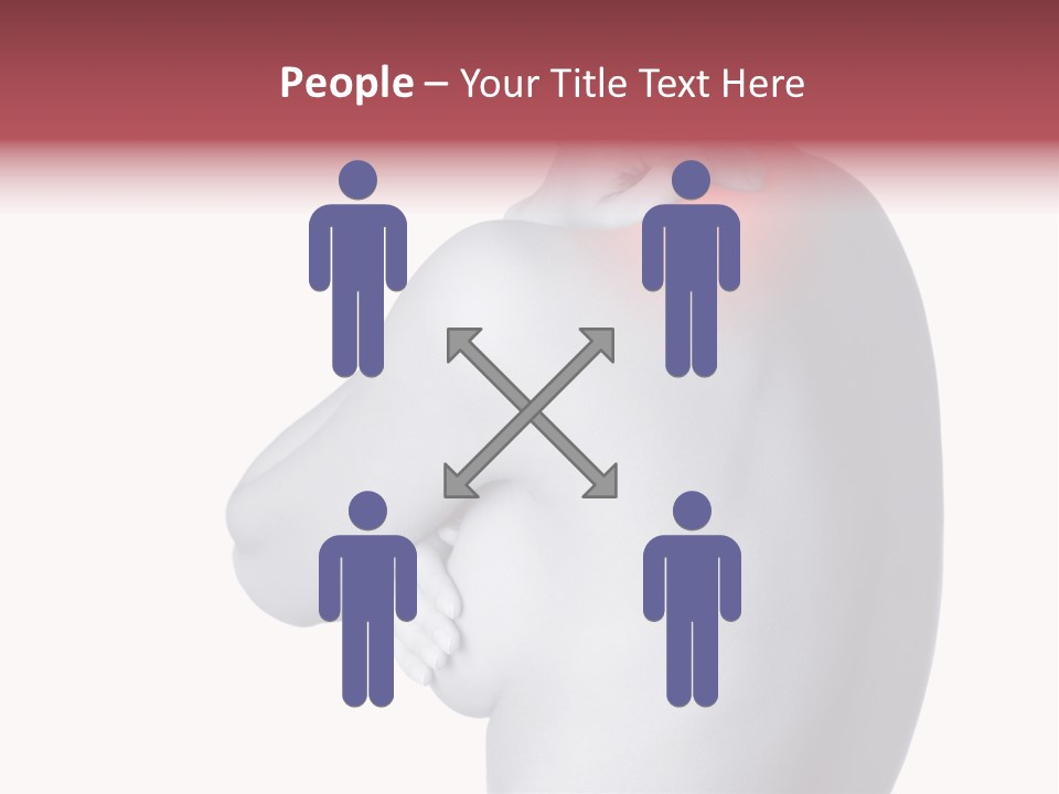 Portrait Human Beautiful PowerPoint Template