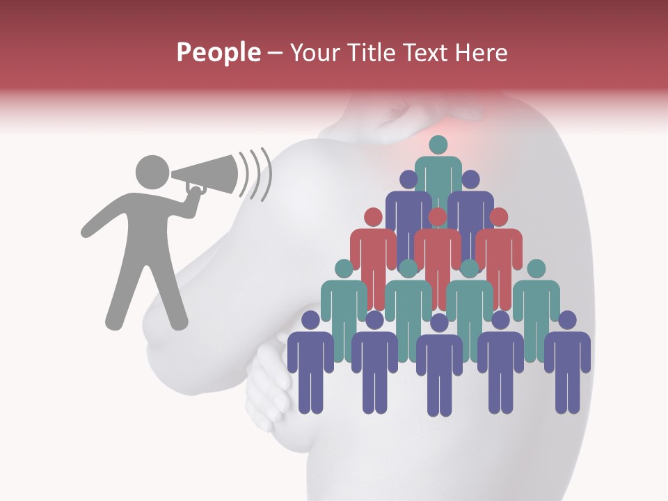 Portrait Human Beautiful PowerPoint Template