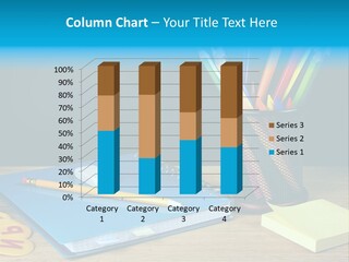 Chalkboard Piled Pile PowerPoint Template