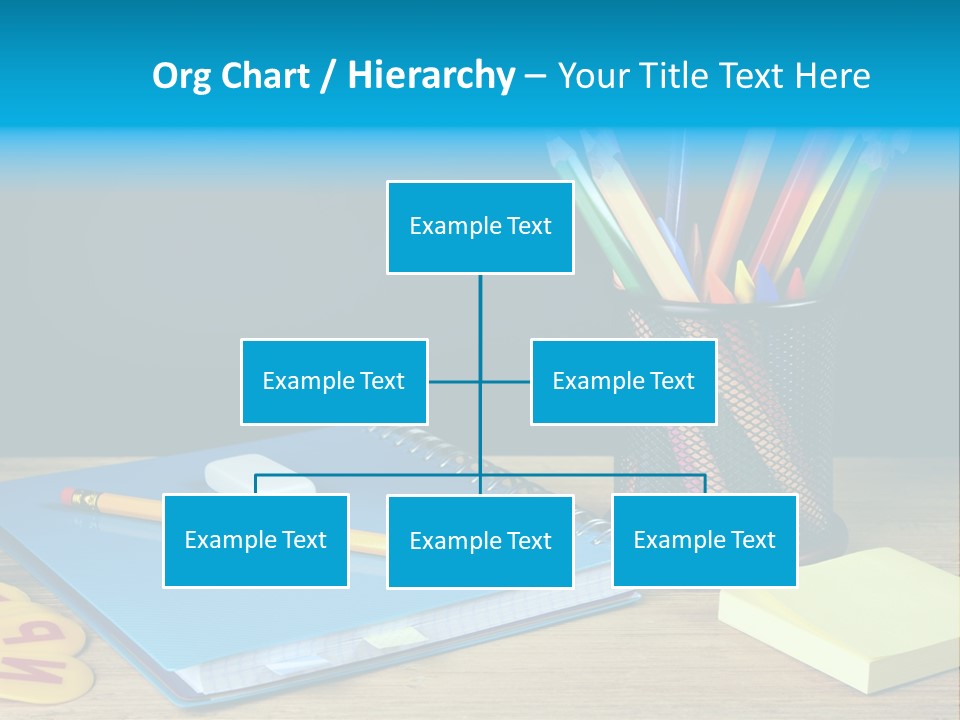 Chalkboard Piled Pile PowerPoint Template