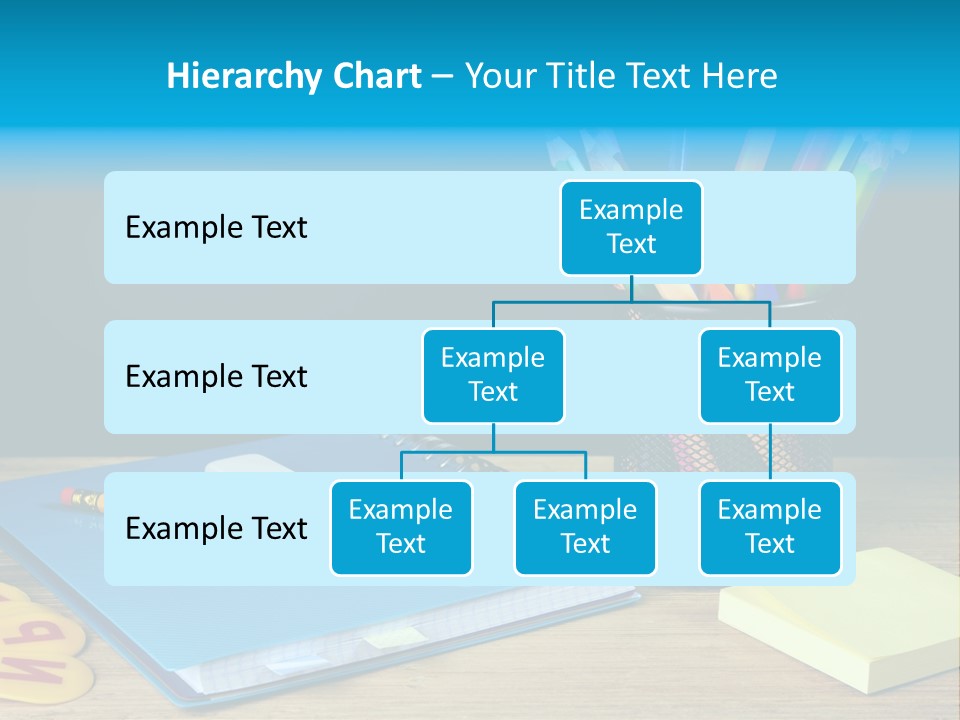 Chalkboard Piled Pile PowerPoint Template