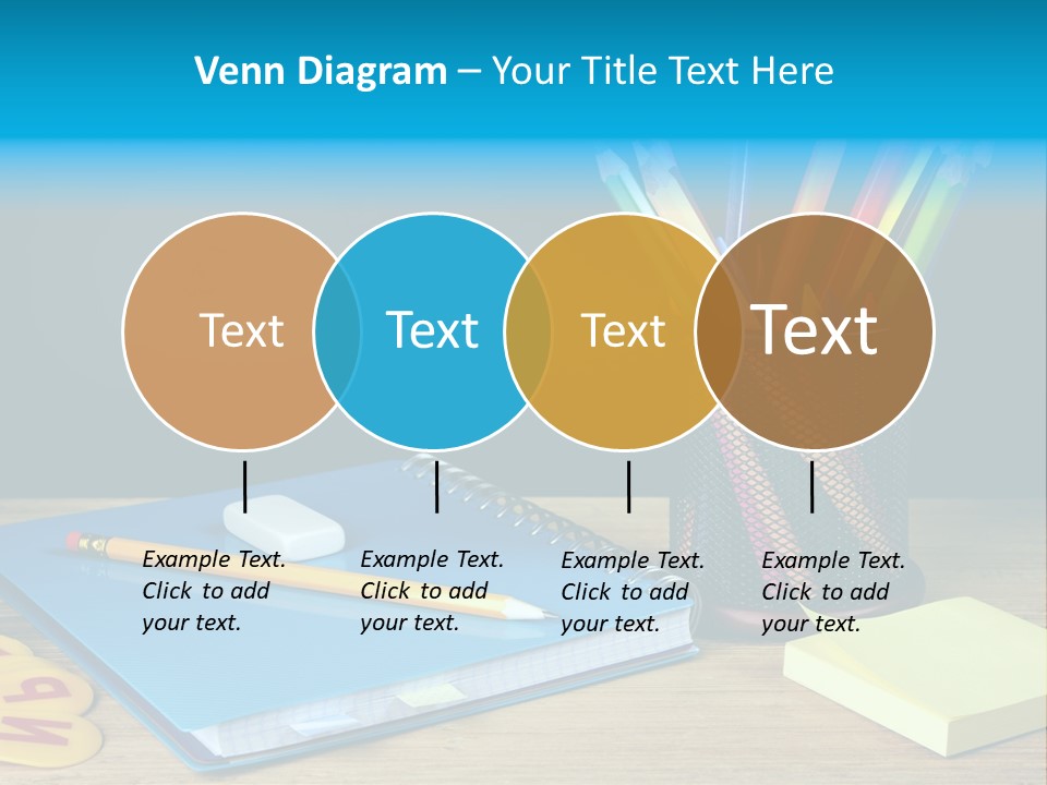 Chalkboard Piled Pile PowerPoint Template