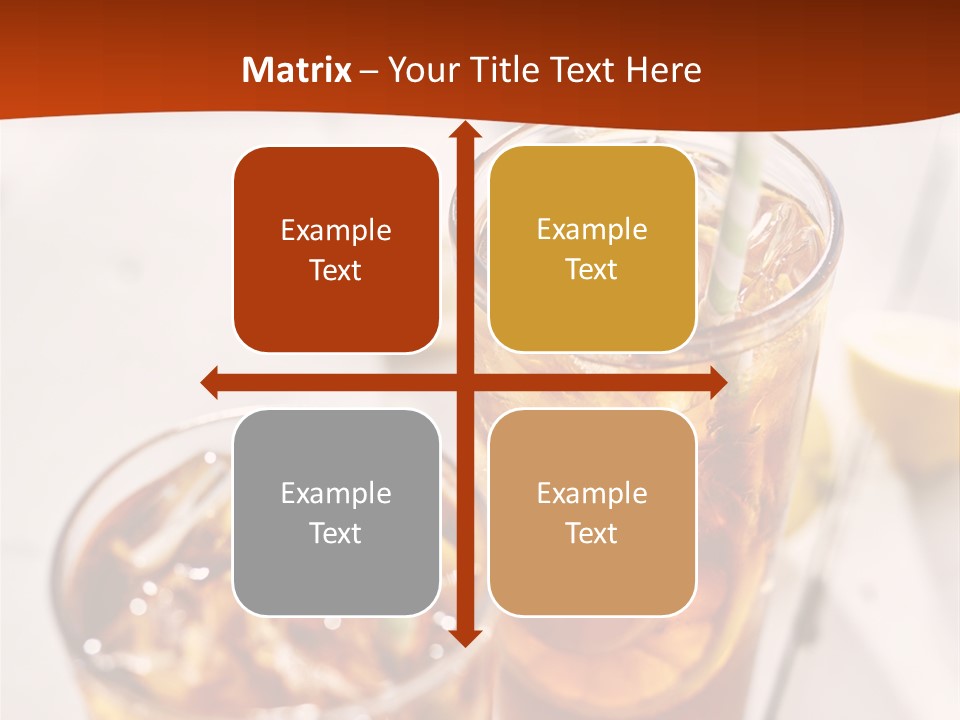 Moise Sliced Refreshment PowerPoint Template