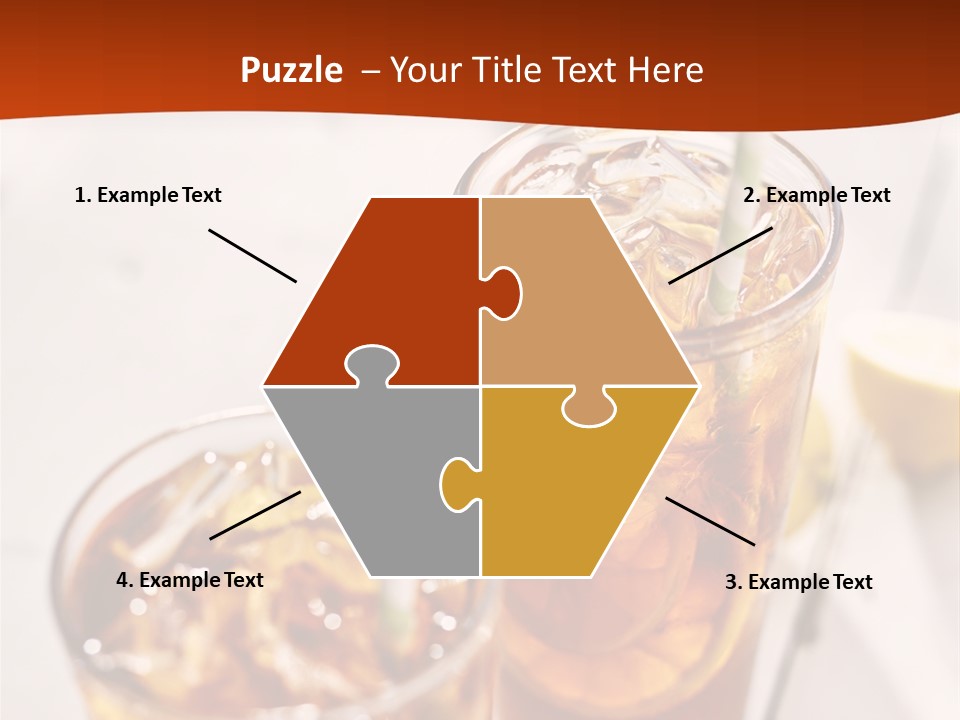 Moise Sliced Refreshment PowerPoint Template