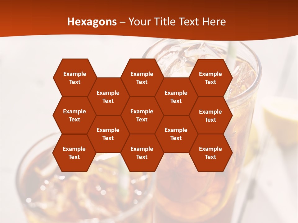 Moise Sliced Refreshment PowerPoint Template