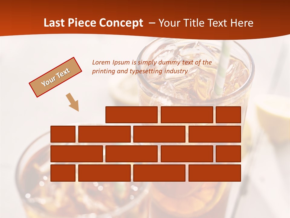 Moise Sliced Refreshment PowerPoint Template