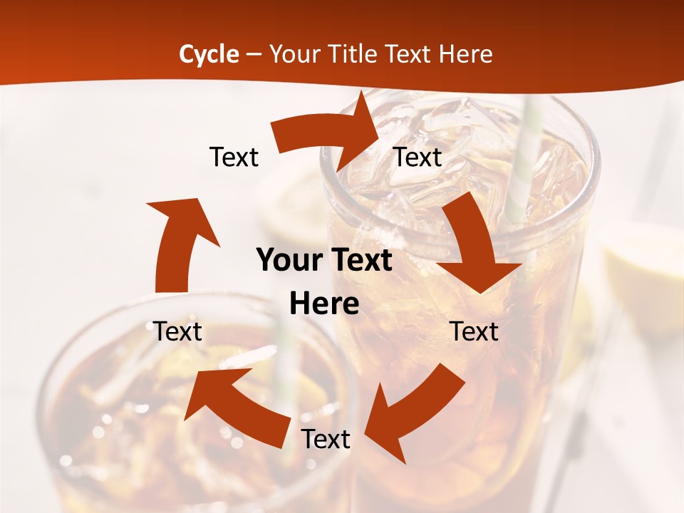 Moise Sliced Refreshment PowerPoint Template