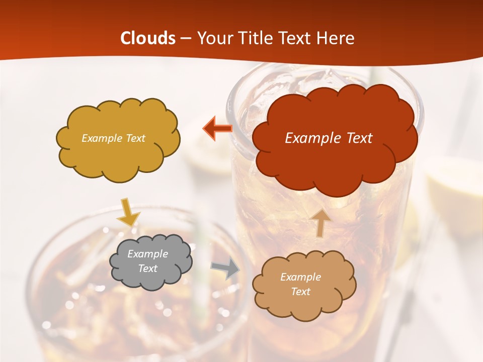 Moise Sliced Refreshment PowerPoint Template