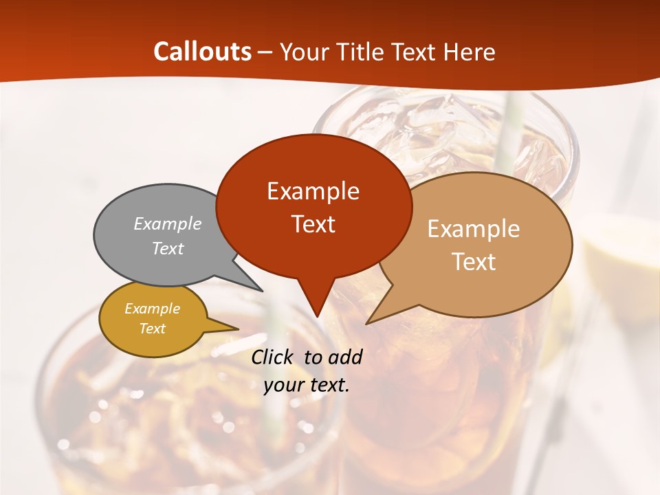 Moise Sliced Refreshment PowerPoint Template