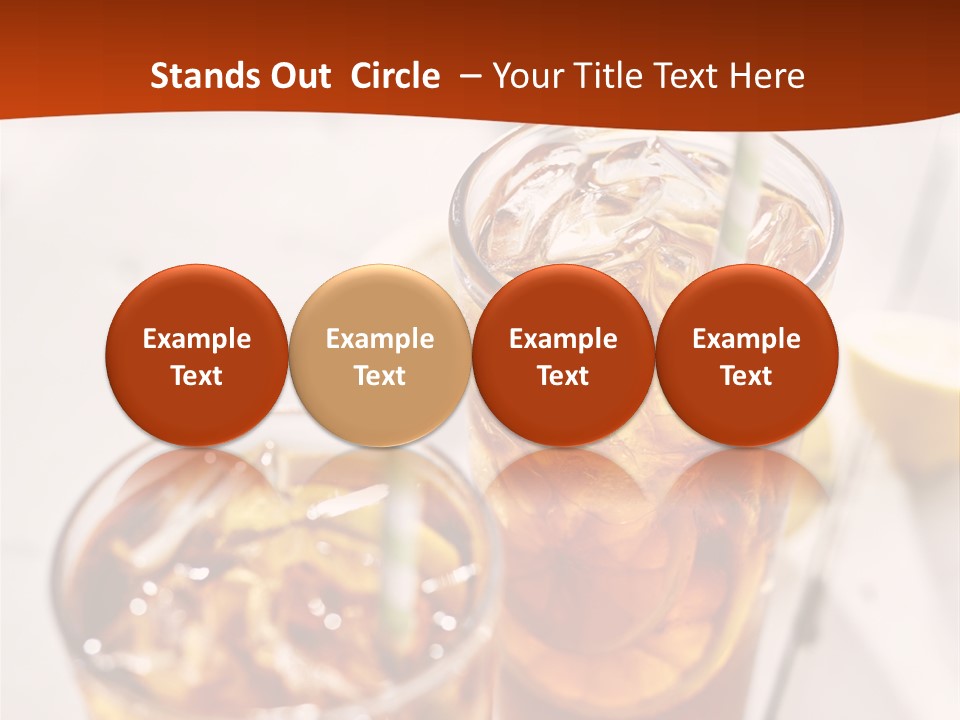 Moise Sliced Refreshment PowerPoint Template