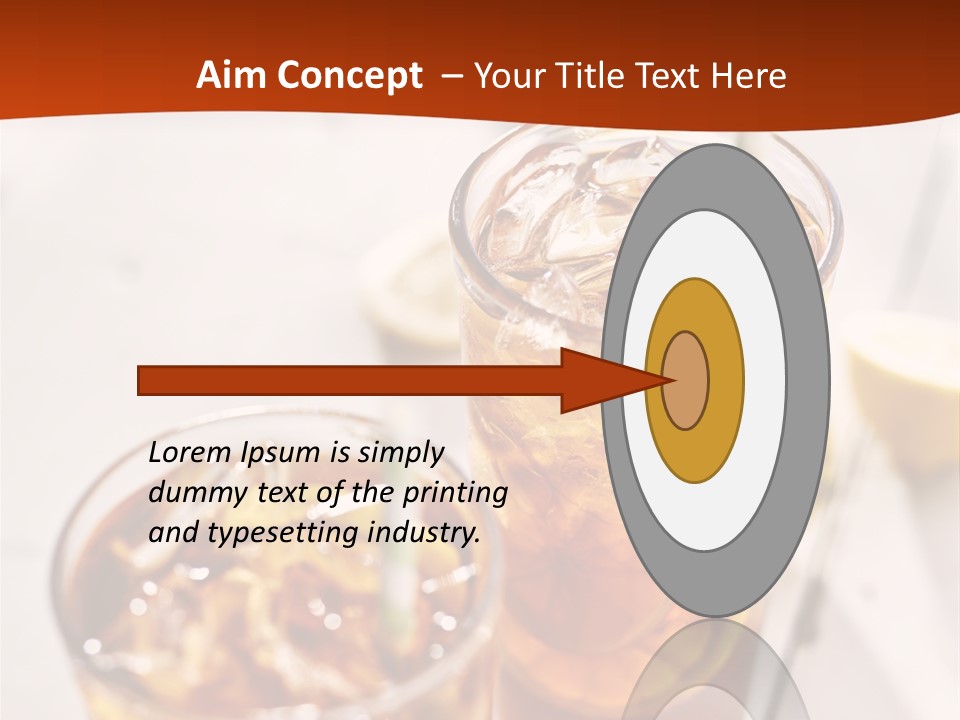 Moise Sliced Refreshment PowerPoint Template