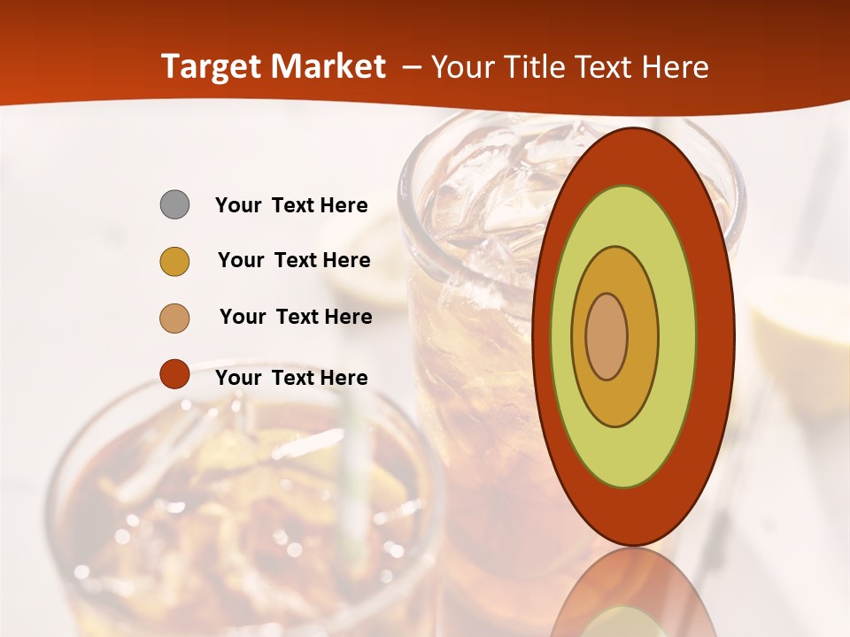 Moise Sliced Refreshment PowerPoint Template