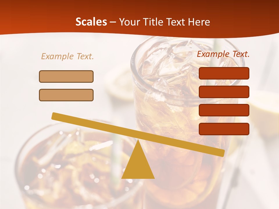 Moise Sliced Refreshment PowerPoint Template