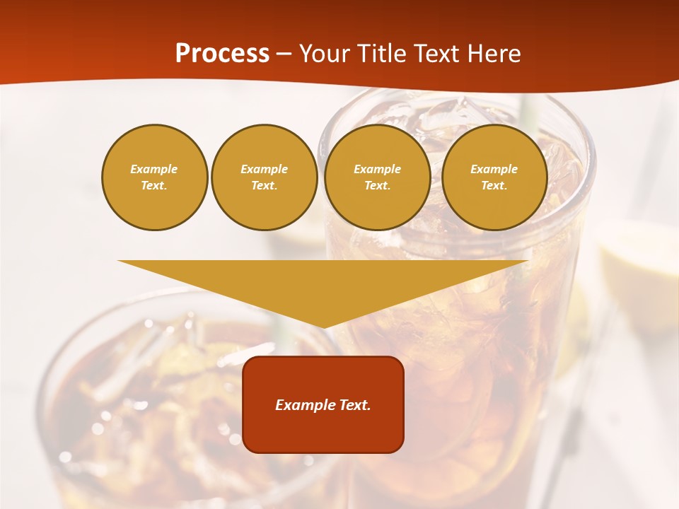 Moise Sliced Refreshment PowerPoint Template
