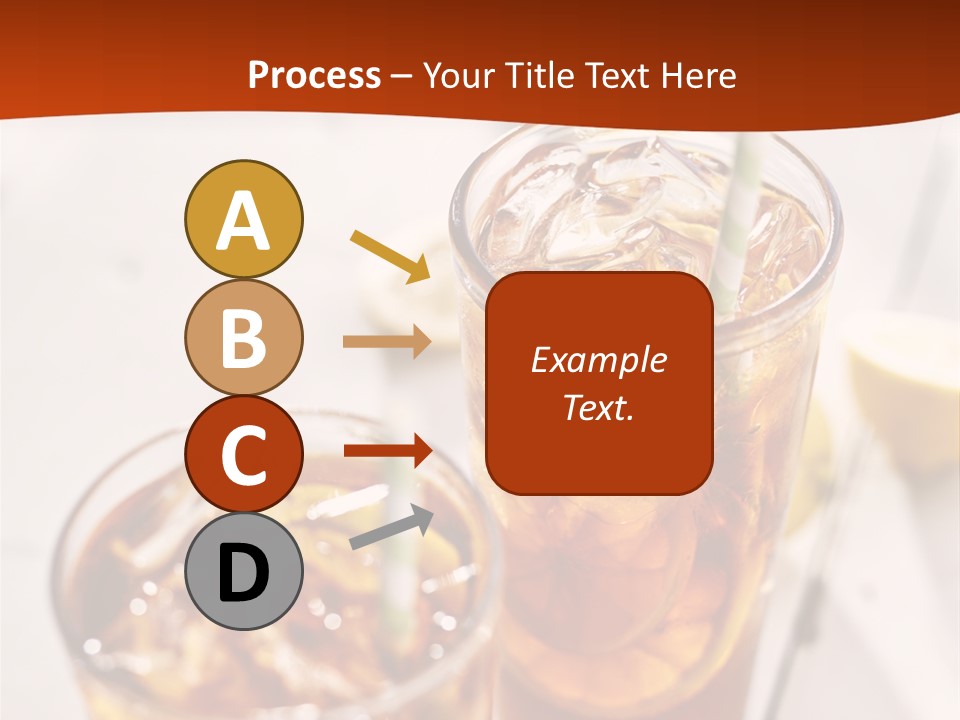 Moise Sliced Refreshment PowerPoint Template