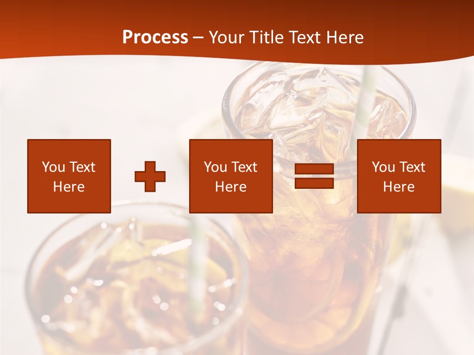 Moise Sliced Refreshment PowerPoint Template