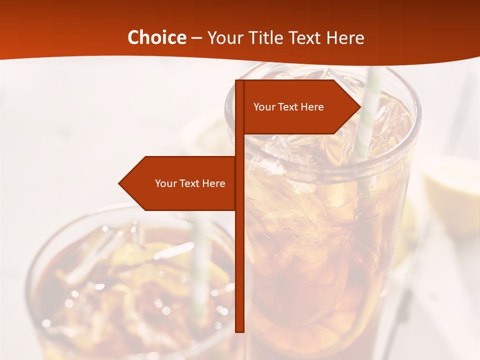 Moise Sliced Refreshment PowerPoint Template