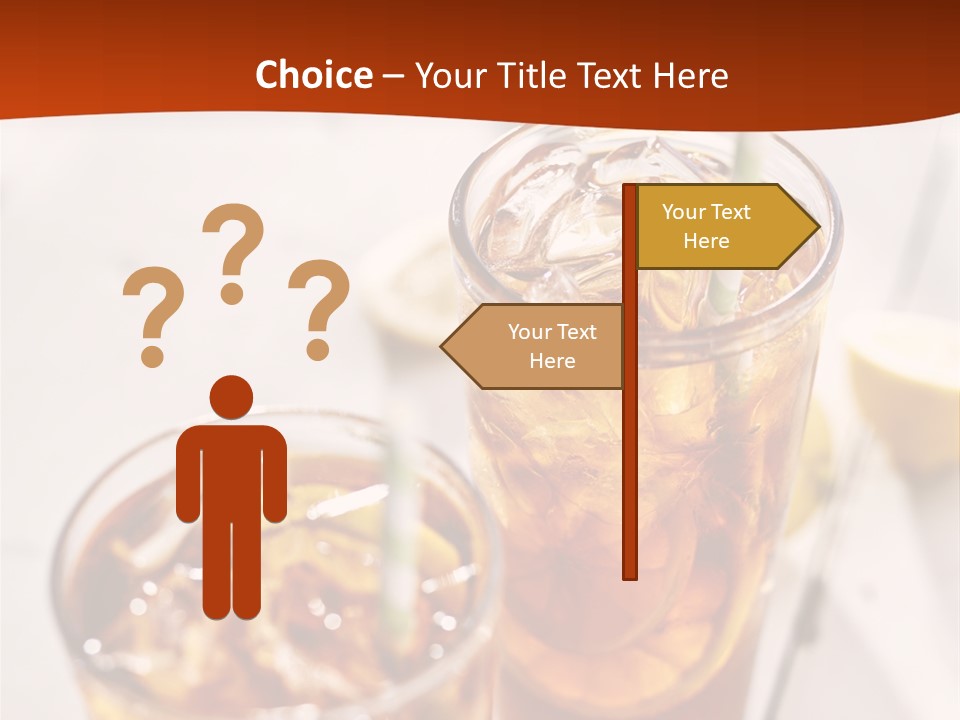 Moise Sliced Refreshment PowerPoint Template