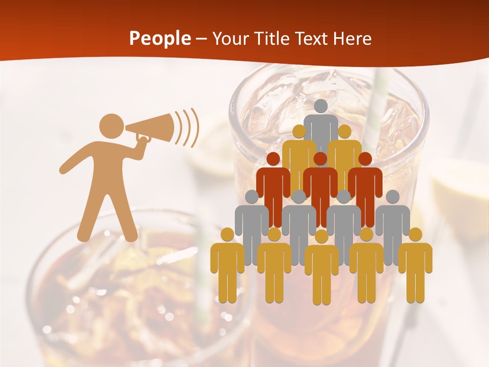 Moise Sliced Refreshment PowerPoint Template