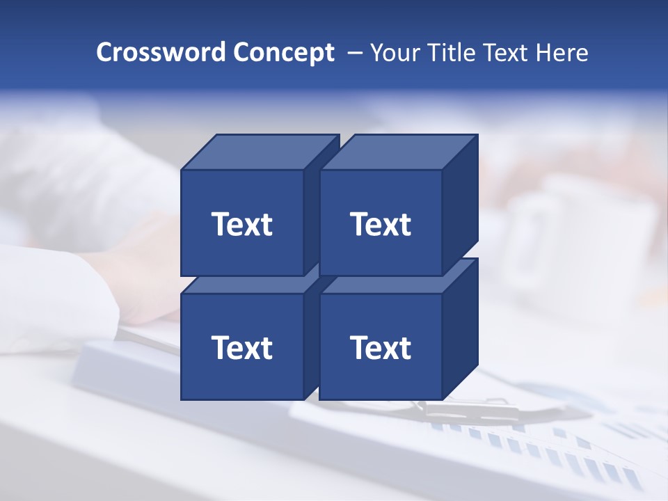Finger Review Occupation PowerPoint Template