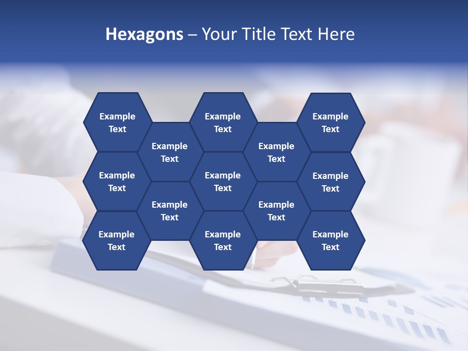 Finger Review Occupation PowerPoint Template