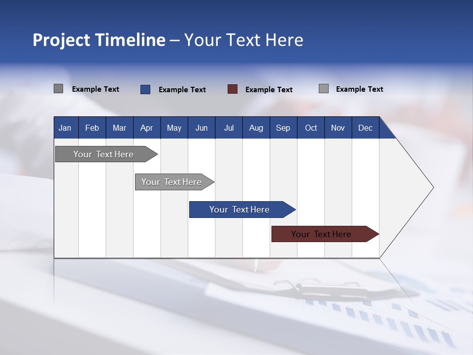 Finger Review Occupation PowerPoint Template