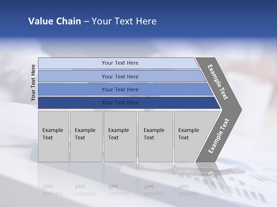Finger Review Occupation PowerPoint Template