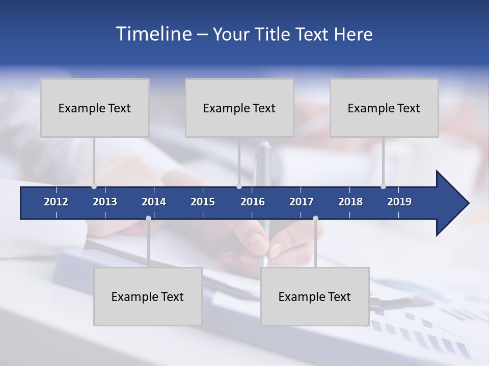 Finger Review Occupation PowerPoint Template