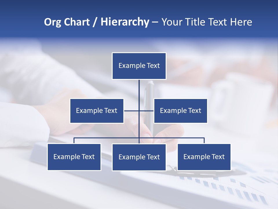 Finger Review Occupation PowerPoint Template