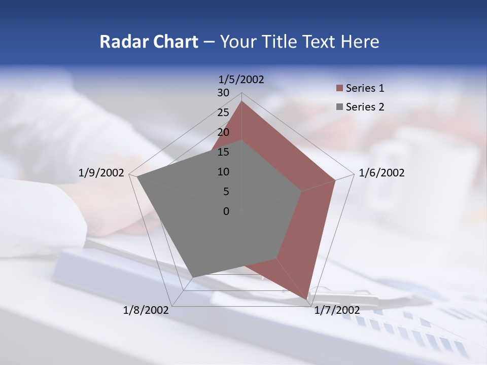 Finger Review Occupation PowerPoint Template