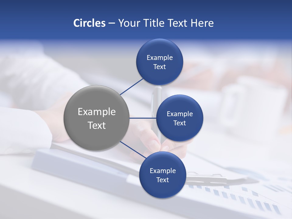 Finger Review Occupation PowerPoint Template