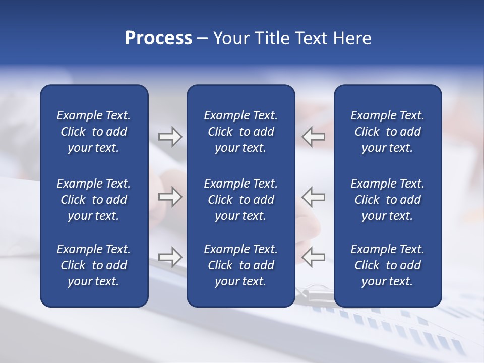 Finger Review Occupation PowerPoint Template