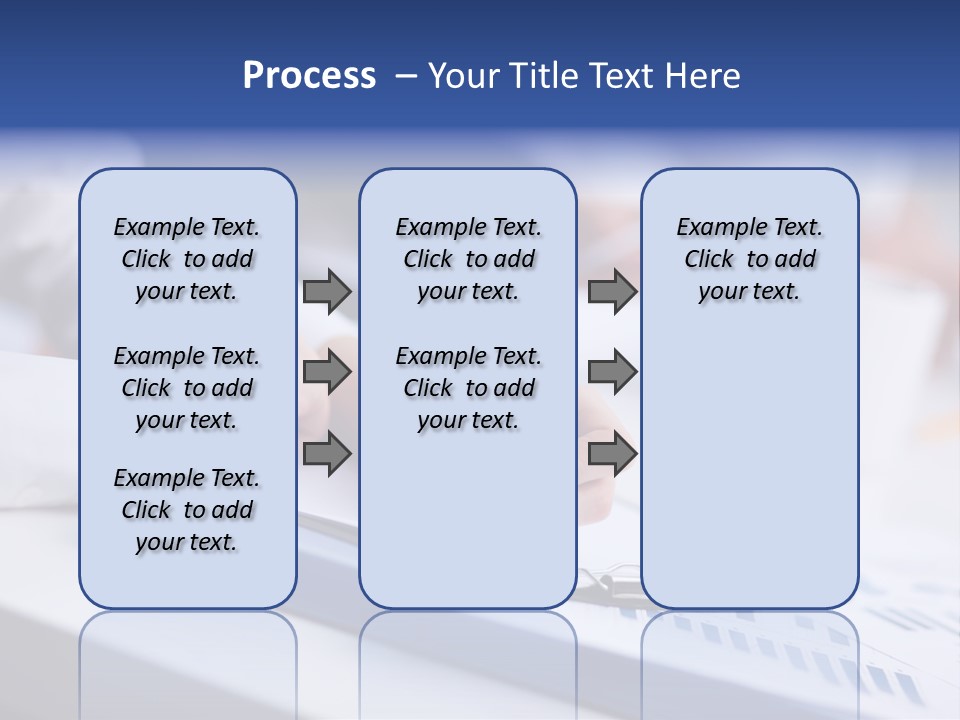 Finger Review Occupation PowerPoint Template