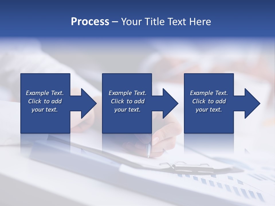 Finger Review Occupation PowerPoint Template