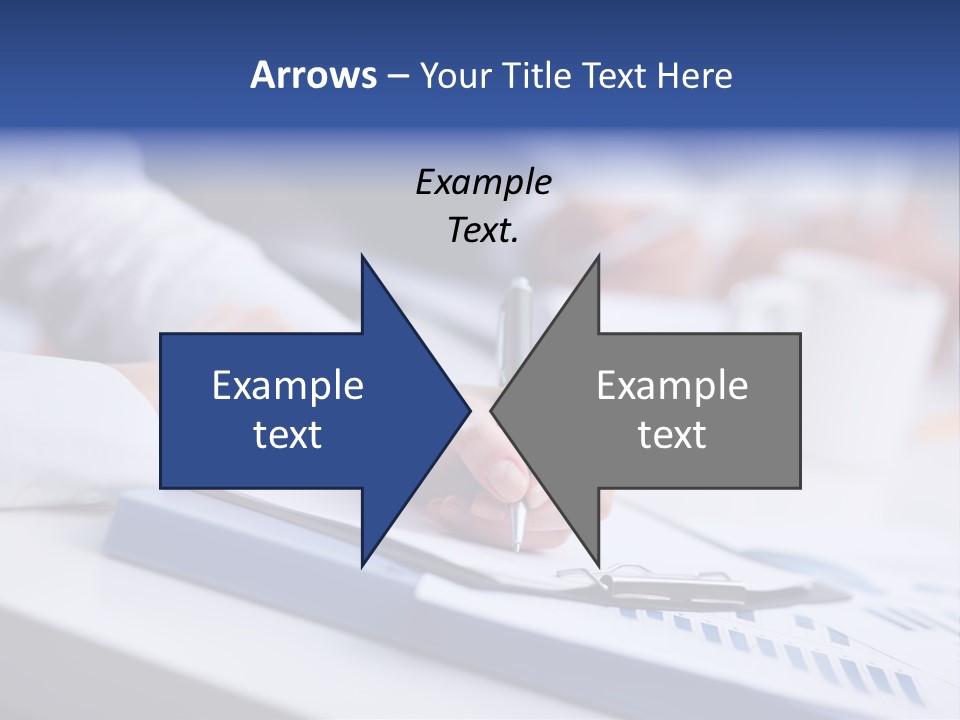 Finger Review Occupation PowerPoint Template