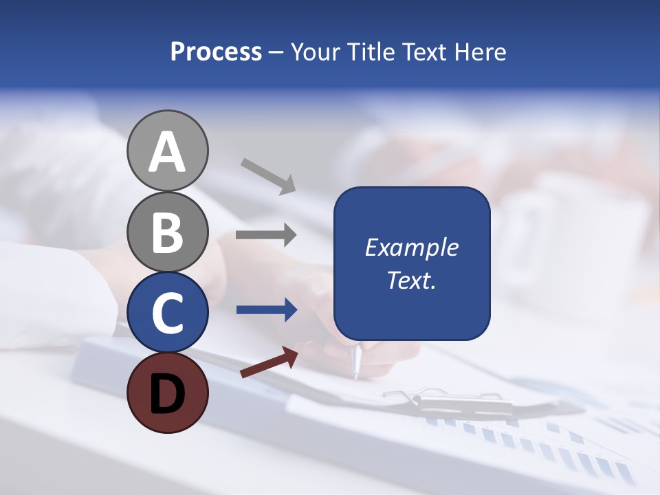 Finger Review Occupation PowerPoint Template