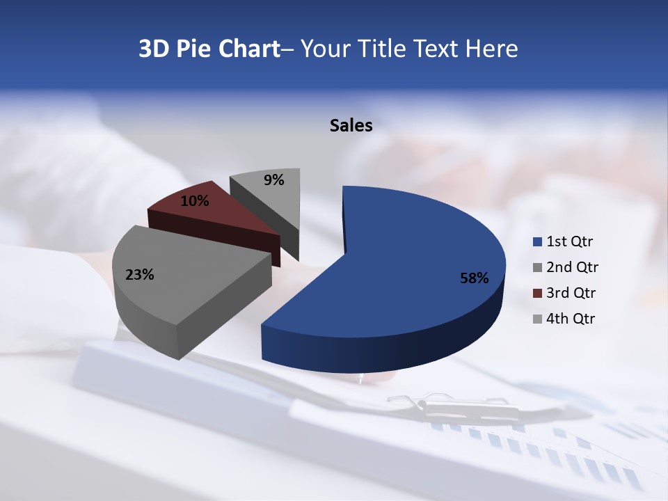 Finger Review Occupation PowerPoint Template