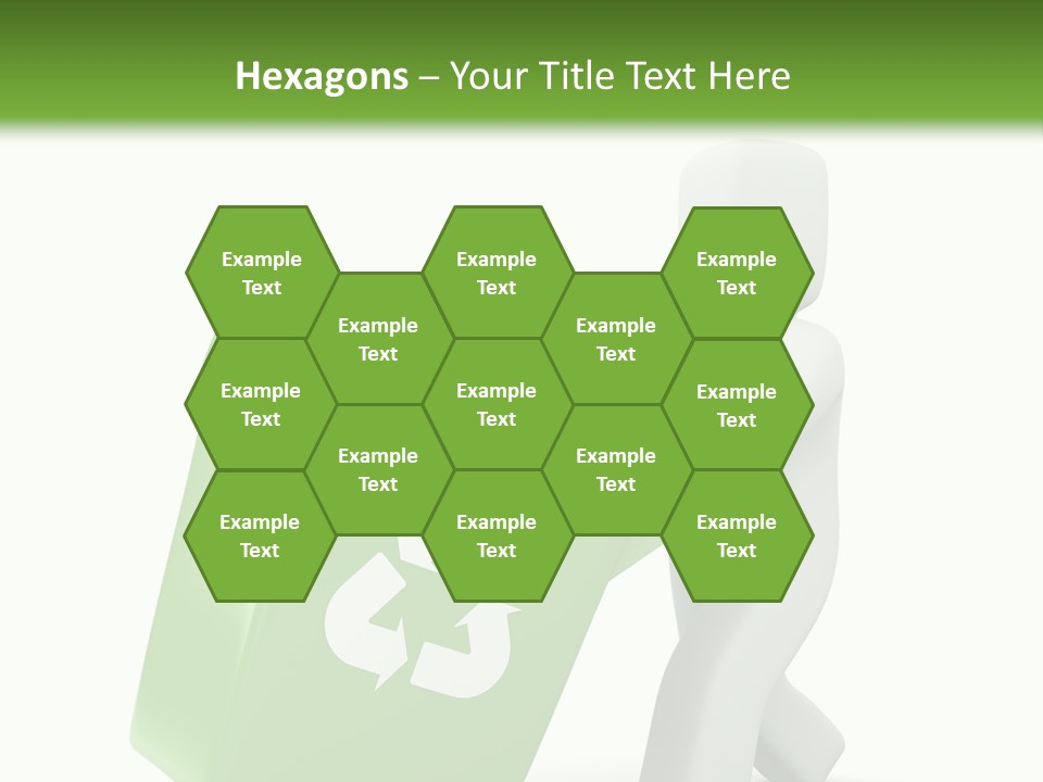 Environment Recyclable Trash PowerPoint Template
