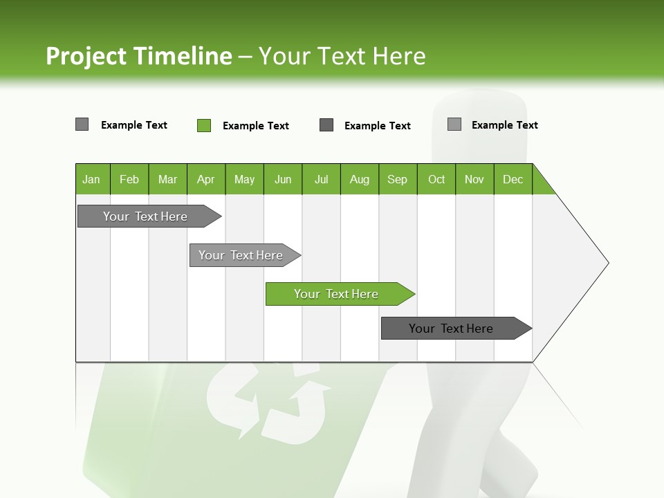 Environment Recyclable Trash PowerPoint Template