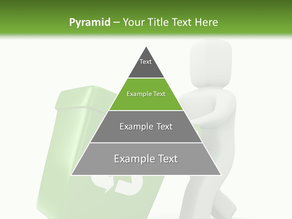 Environment Recyclable Trash PowerPoint Template