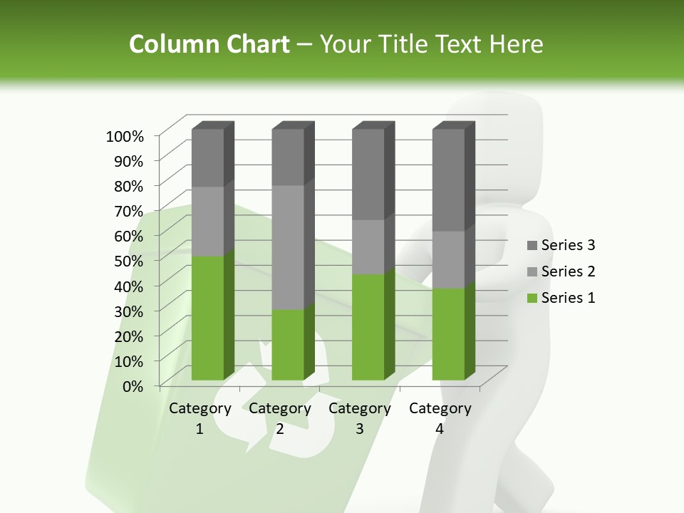 Environment Recyclable Trash PowerPoint Template