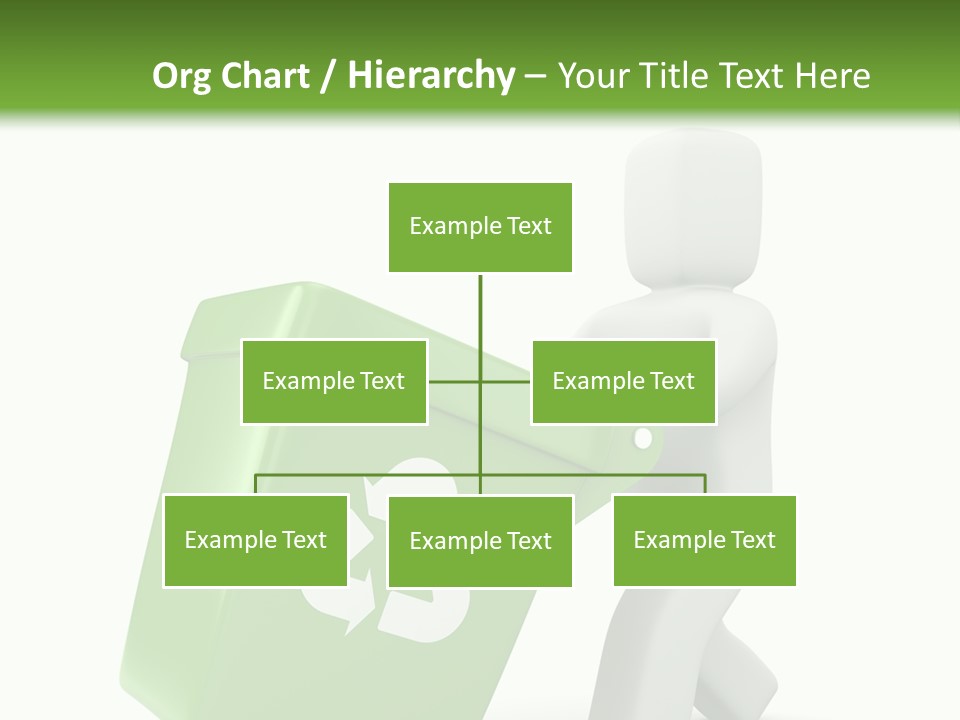 Environment Recyclable Trash PowerPoint Template