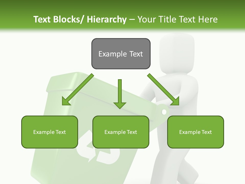 Environment Recyclable Trash PowerPoint Template