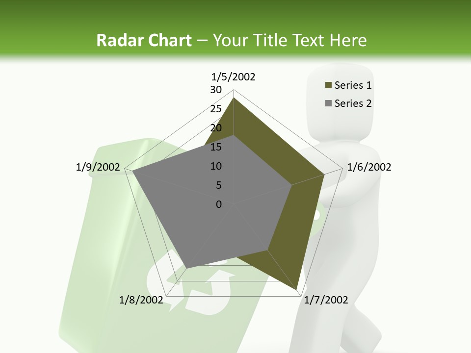 Environment Recyclable Trash PowerPoint Template