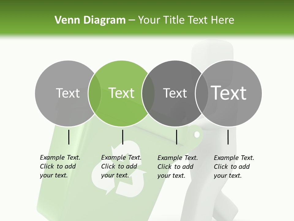 Environment Recyclable Trash PowerPoint Template