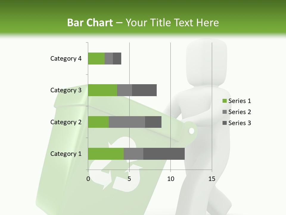 Environment Recyclable Trash PowerPoint Template