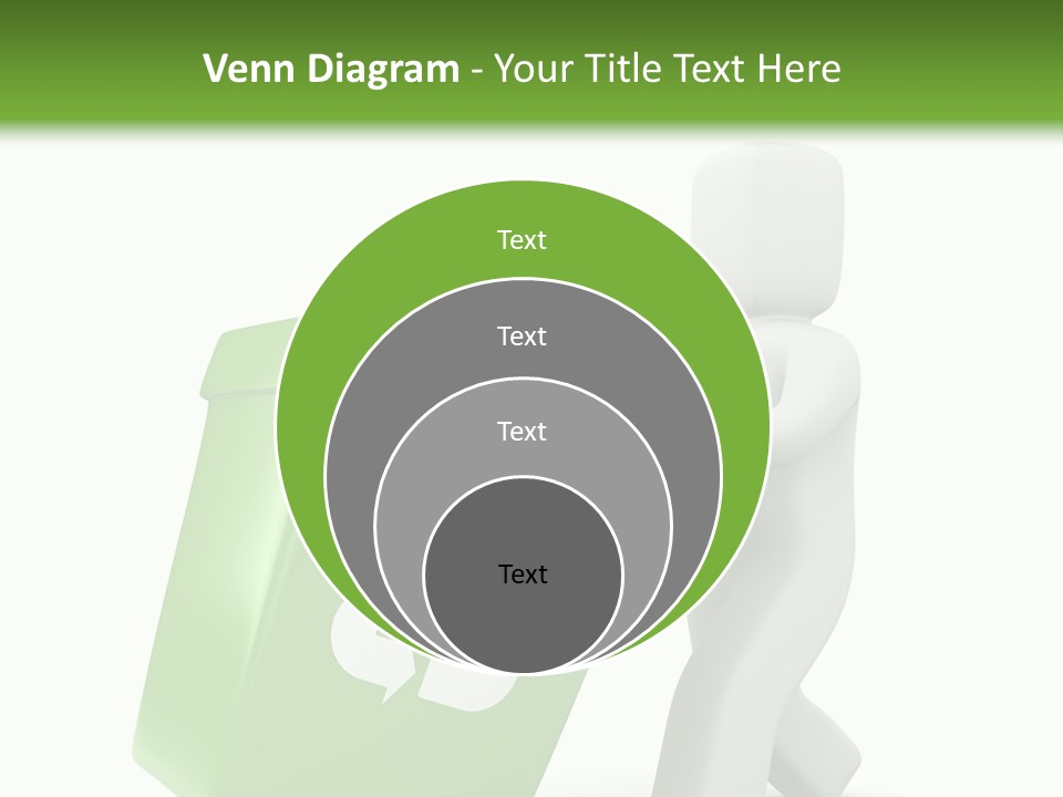 Environment Recyclable Trash PowerPoint Template