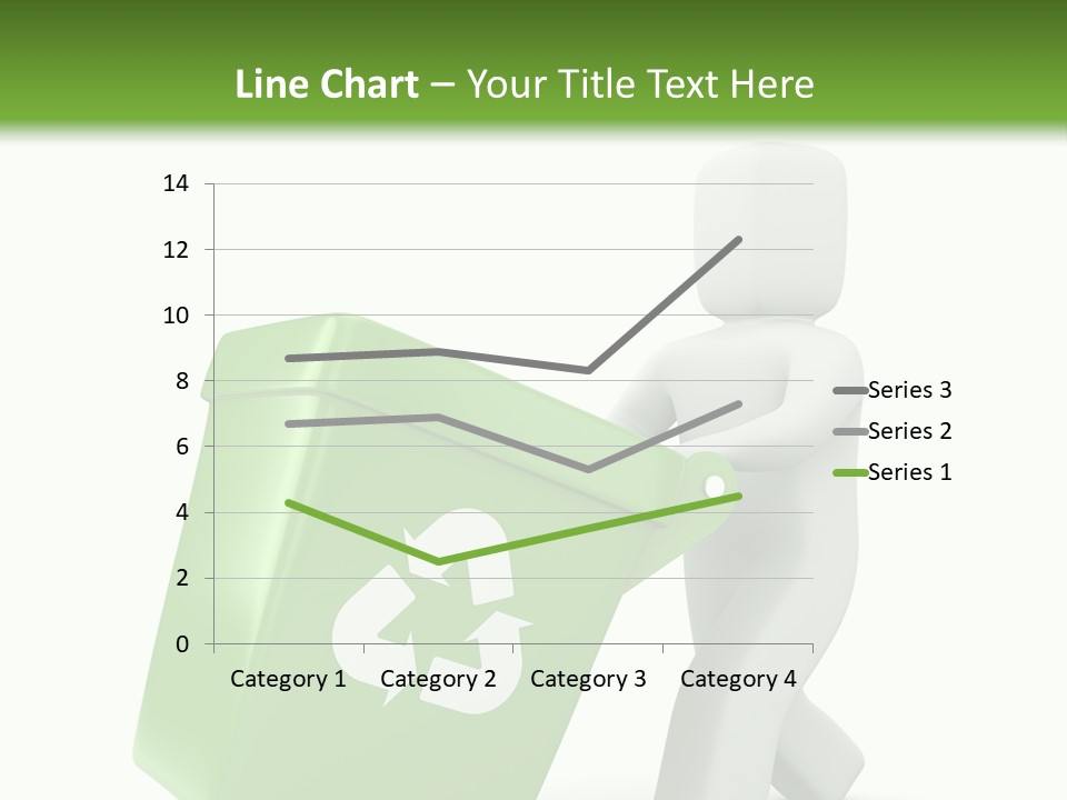 Environment Recyclable Trash PowerPoint Template